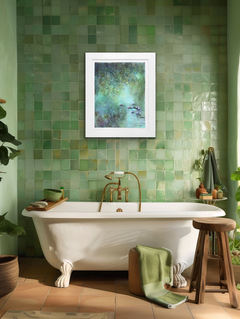 Thumbnail: Emerald Delight (Framed)