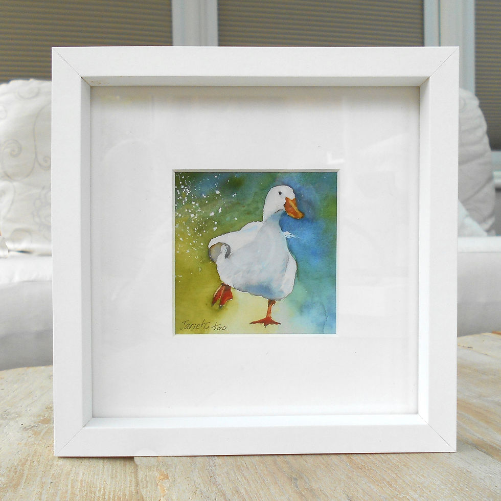 Thumbnail: Pond Life. Framed, Ltd. Edition, Giclèe Print