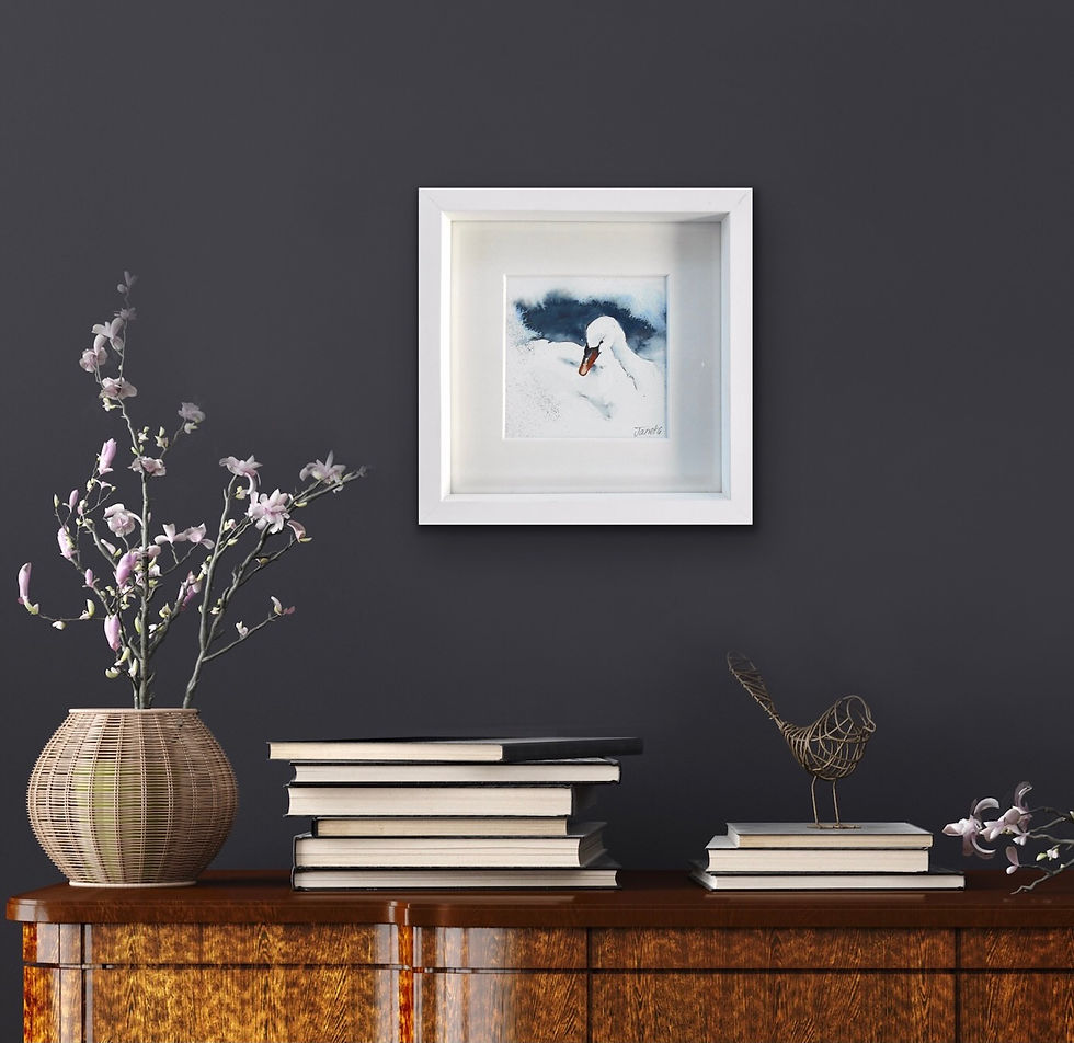Thumbnail: Royal Swan (Framed)