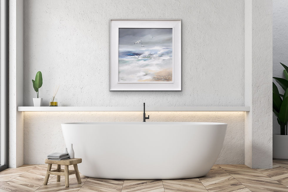 Thumbnail: Feel the Breeze  (Framed)^>