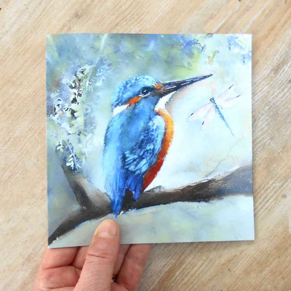 Thumbnail: Kingfisher & Dragonfly