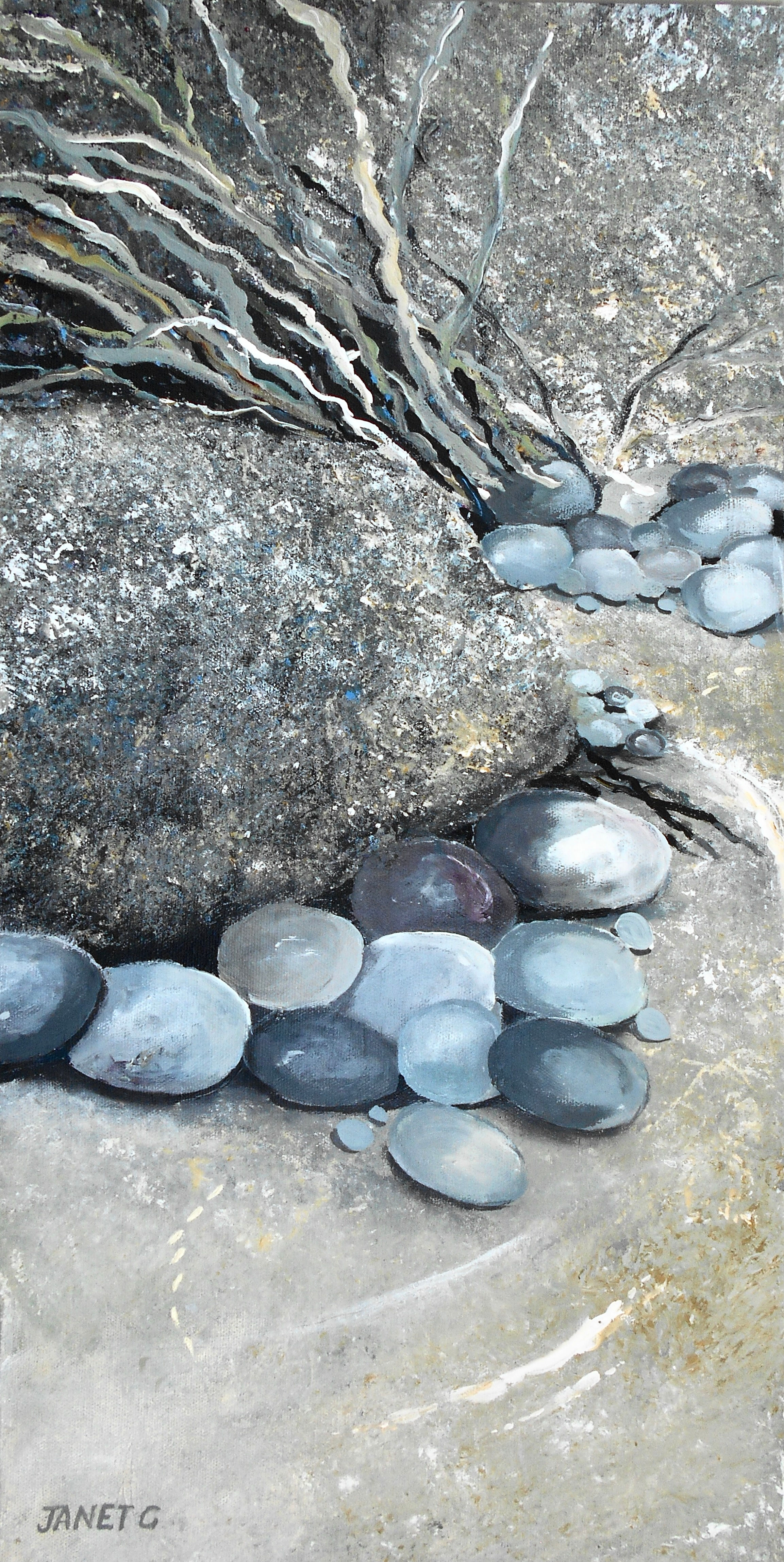 Golden Pool (Framed)~