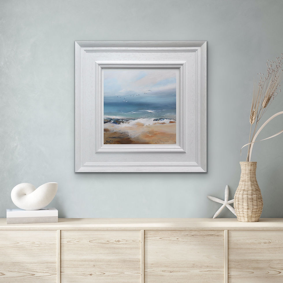 Thumbnail: Upon the Beach (Framed)*