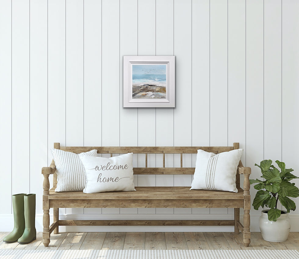 Thumbnail: Upon the Sand  (Framed)^