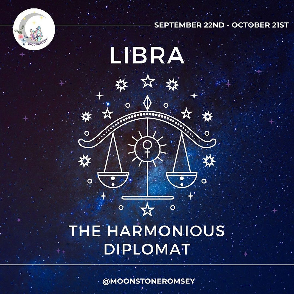 an image of a galaxy with the scales image representing the Libra zodiac sign