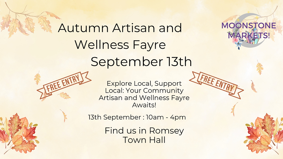 Autumn Artisan and Wellness Fayre