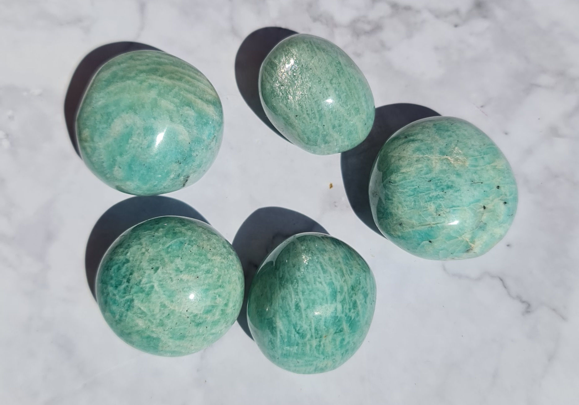Amazonite Tumblestone Healing Crystal