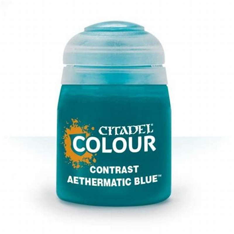 Aethermatic Blue Contrast Paint 18ml | Warhammer Colour