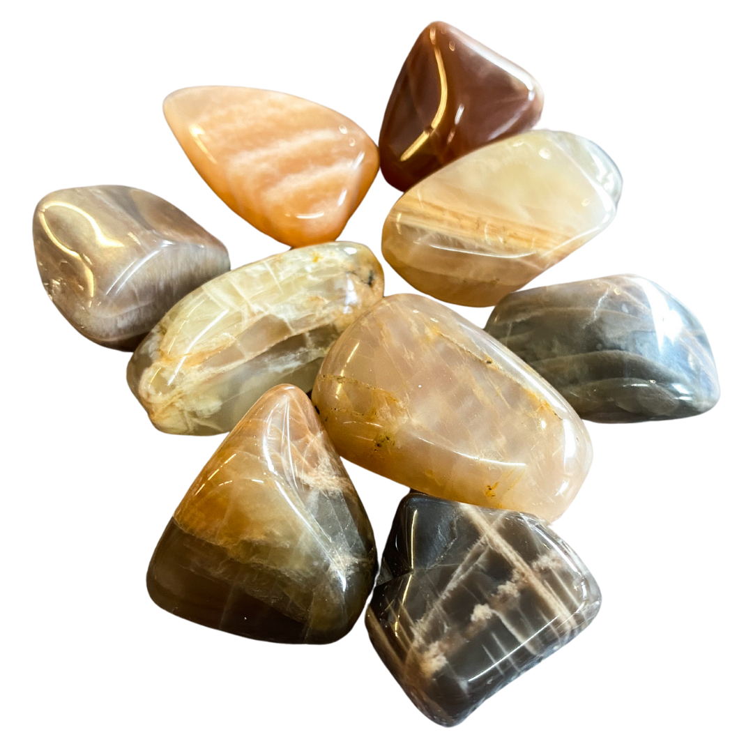 Polished Moonstone Tumblestone