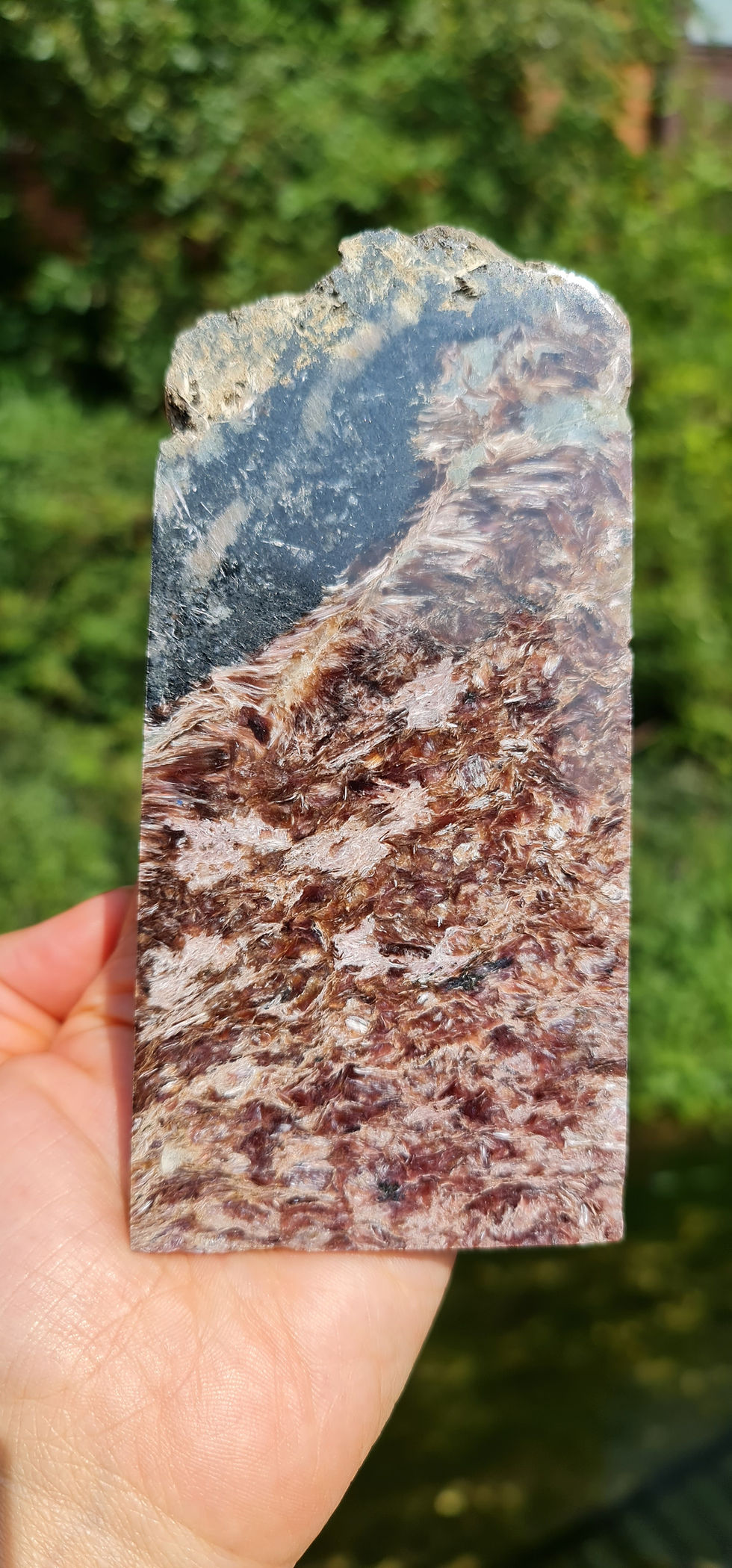 Charoite Slab Semi Polished (Thin)
