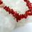 Thumbnail: Red Coral Chip Bracelet