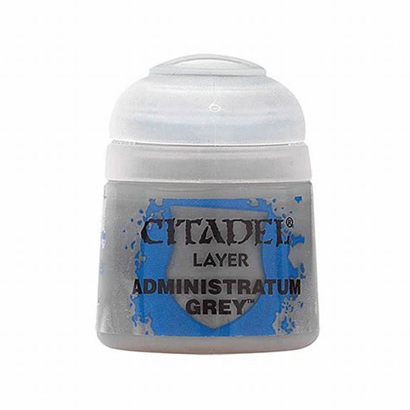 Administratum Grey Layer Paint 12ml | Warhammer Colour