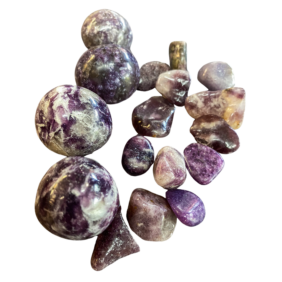 Polished Lepidolite Tumblestone