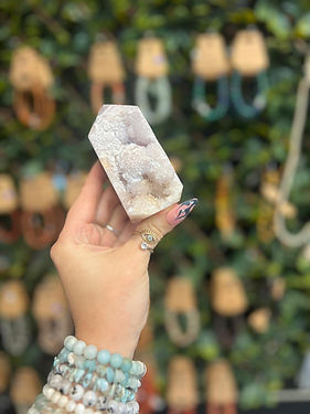 Pink Amethyst Semi Polished Chunky Tower 10685.jpg