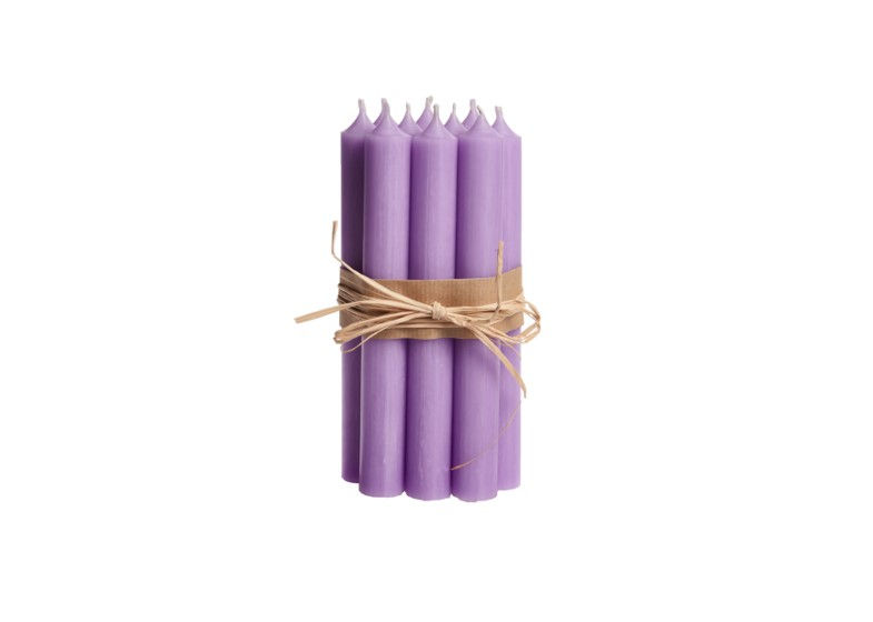 Thumbnail: Lavender Dinner Candle, Regular Stick Candle Bundle