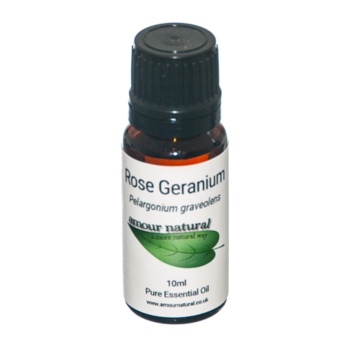 Rose Geranium Essential Oil 10ml by Amour Natural
