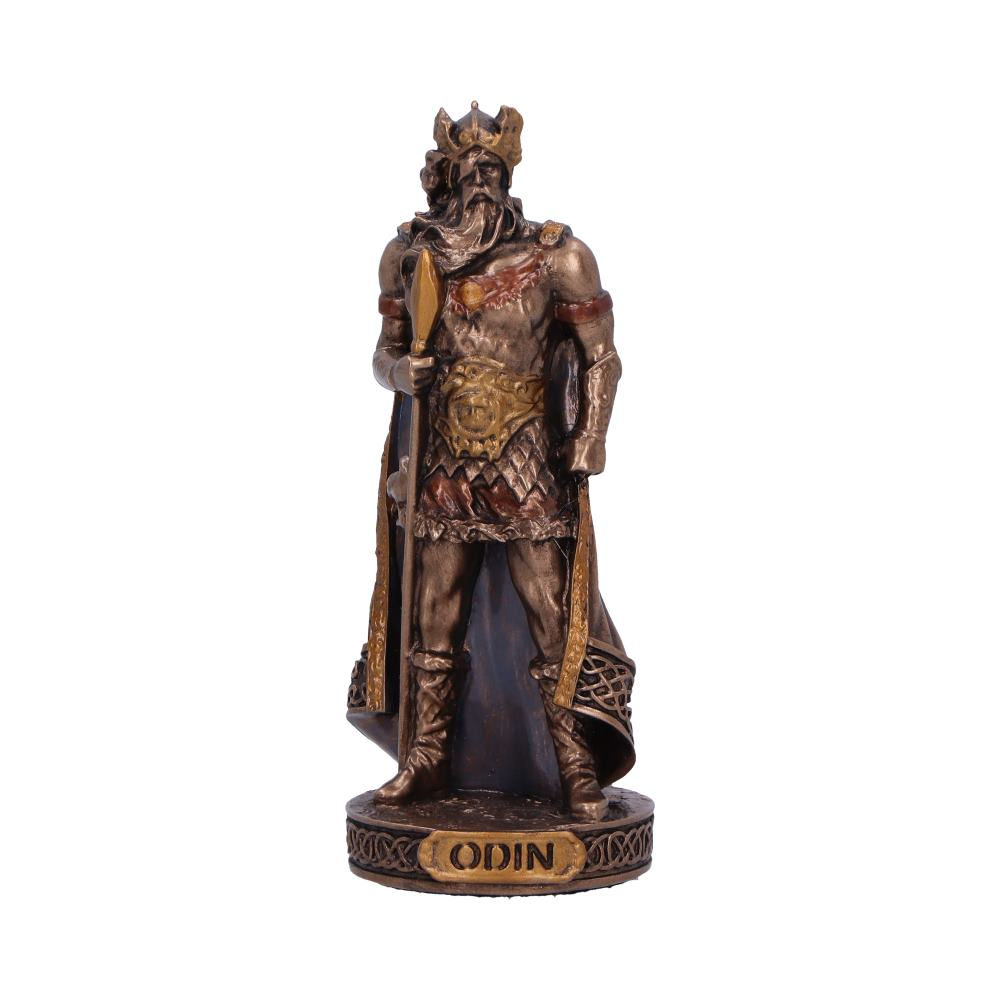 Odin God of War Bronze Ornament 8.3cm