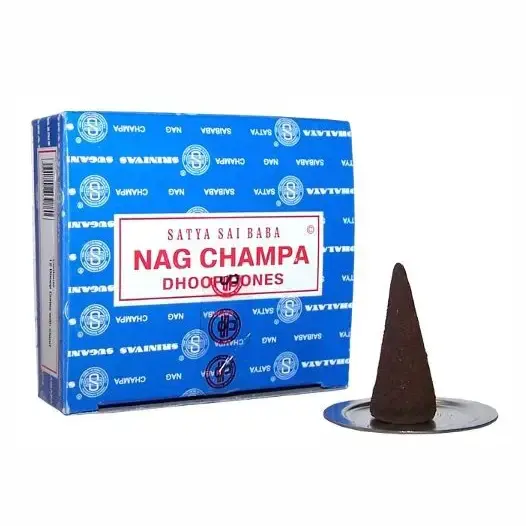 Nag Champa Incense Dhoop Cones by Satya