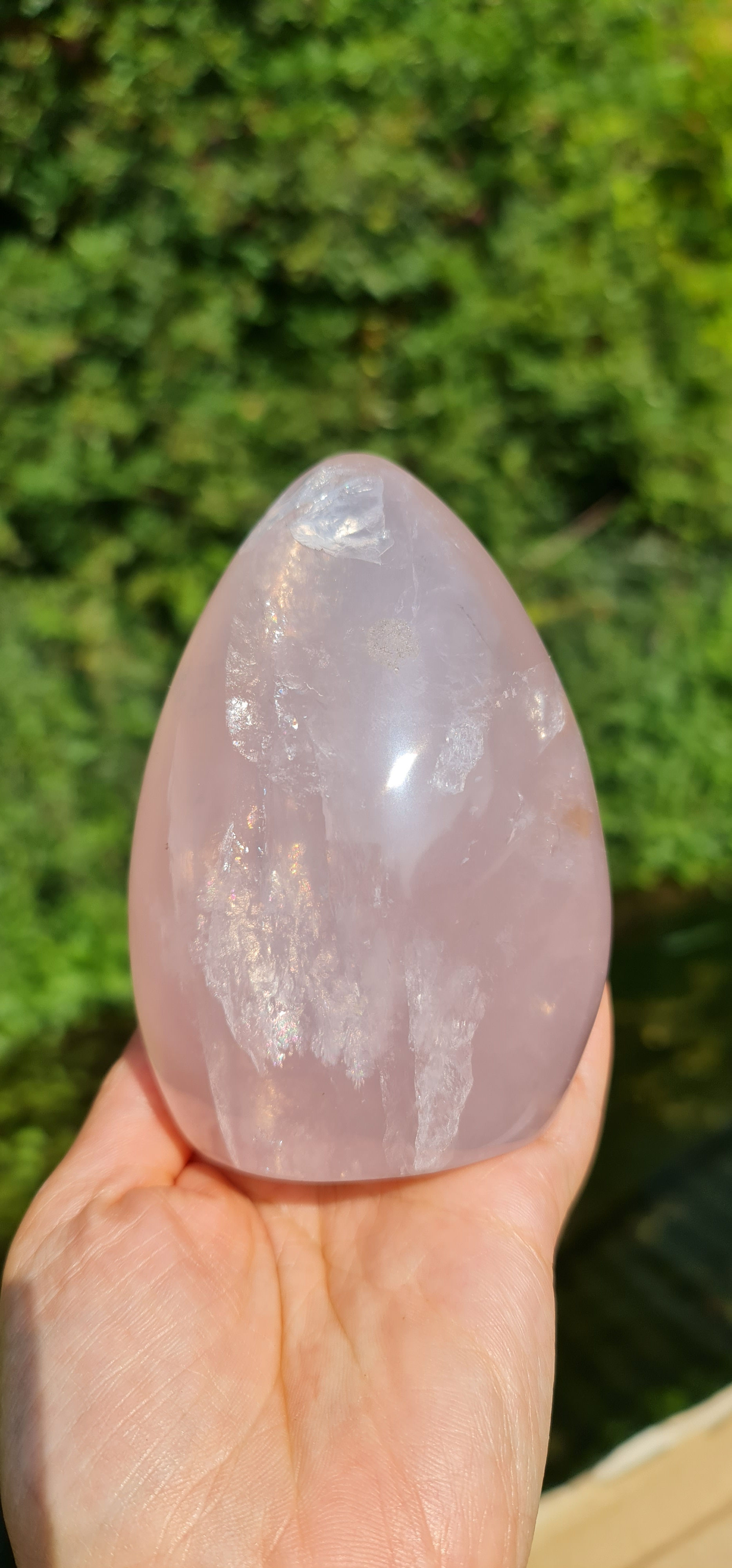 Rose Quartz Freeform Polished