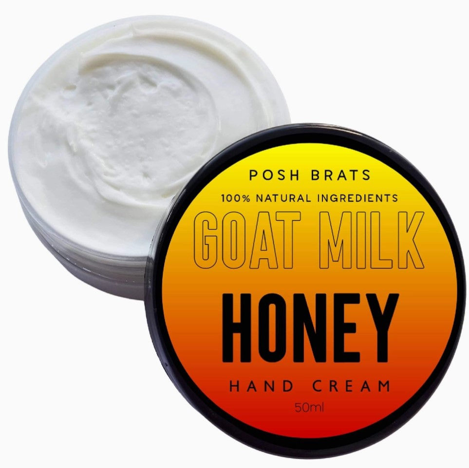 Goat Milk, Aloe Vera and Honey Soothing Hand Cream