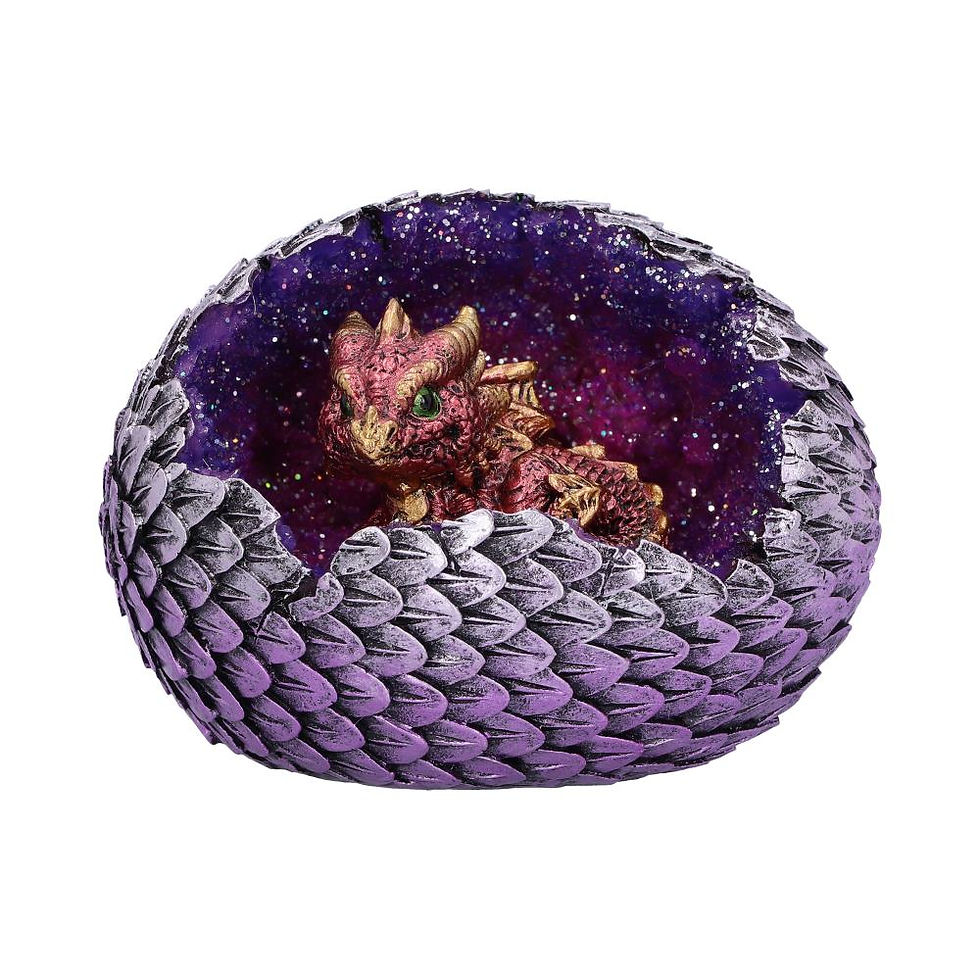 Red Geode Home Glittering Hatchling front