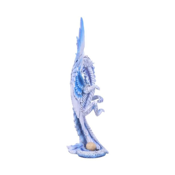 Thumbnail: Adult Silver Dragon Ornament for Dragon Collector side