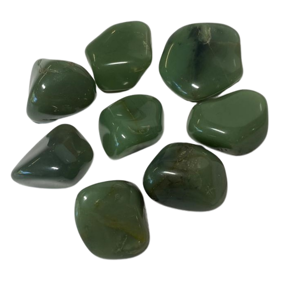 Polished Green Agate Tumblestone