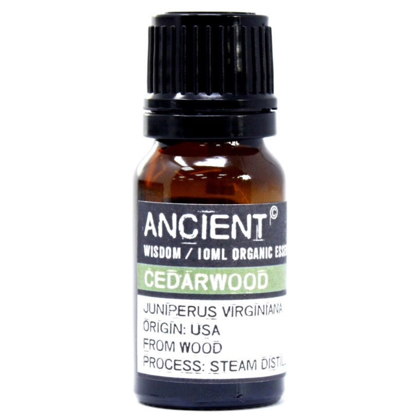 Cedarwood Essential Oil 10ml by Ancient Wisdom
