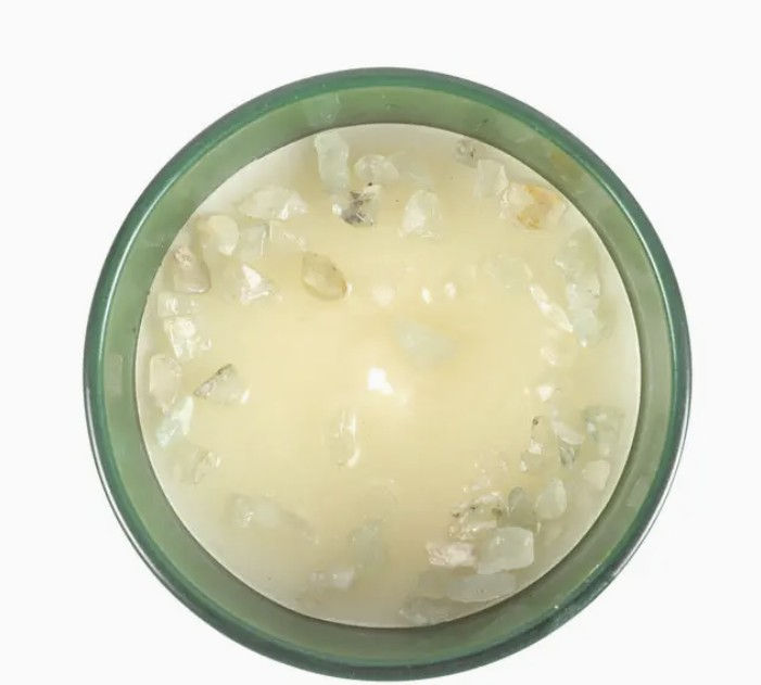 Thumbnail: Libra Sweet Jasmine Zodiac Crystal Candle inside