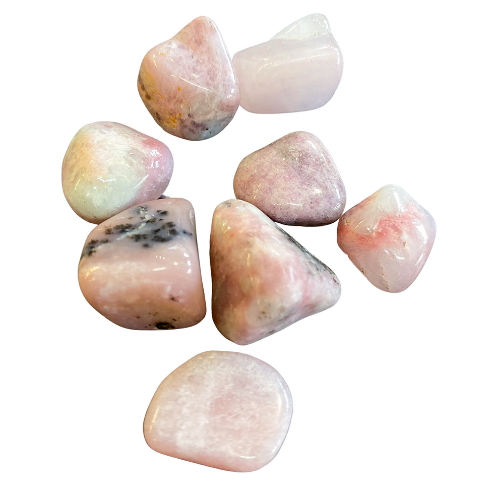 Polished Pink Petalite Tumblestone