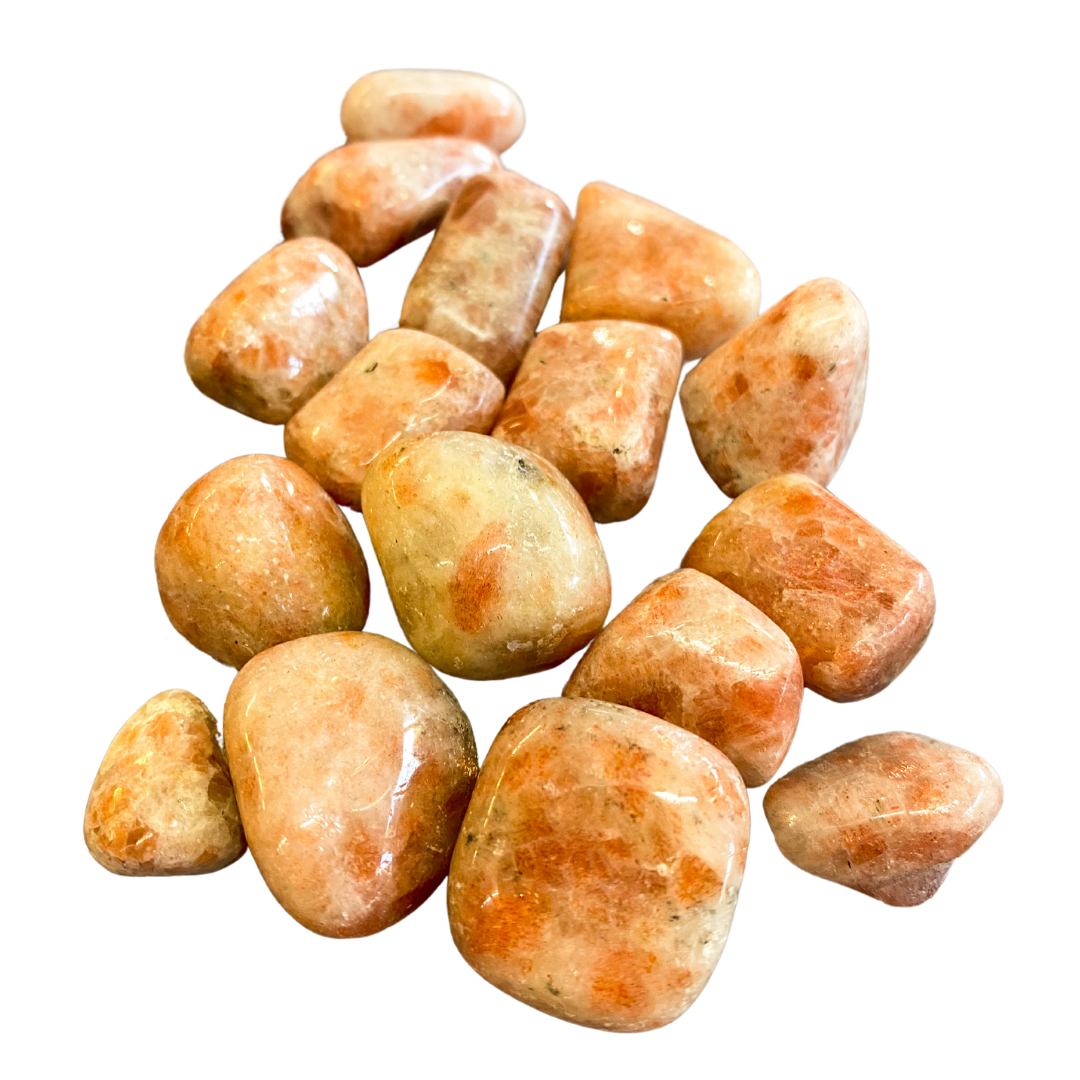 Polished Sunstone Tumblestone