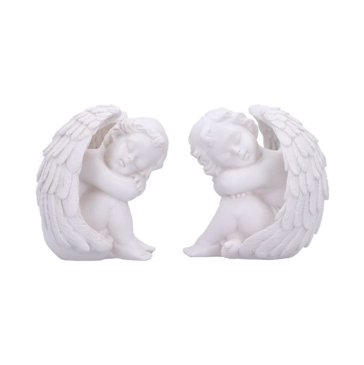 Sleeping Cherub Figurine 12.5cm ffront