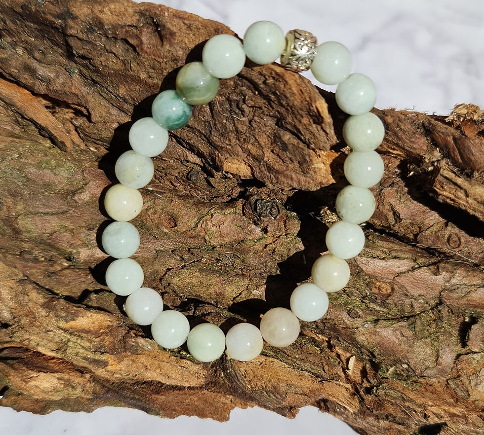 Burma Jade A Bead Bracelet