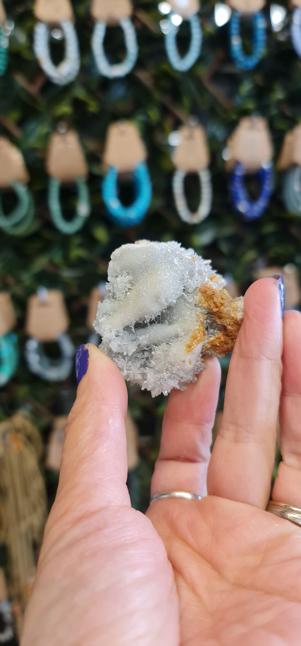 Zincite Cluster Rough Specimen front