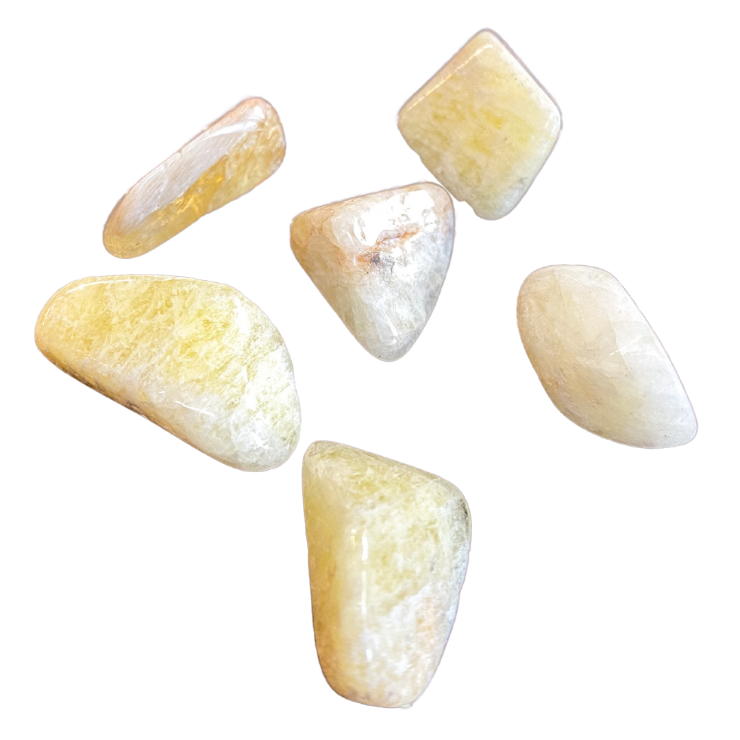 Polished Citrine Tumblestone