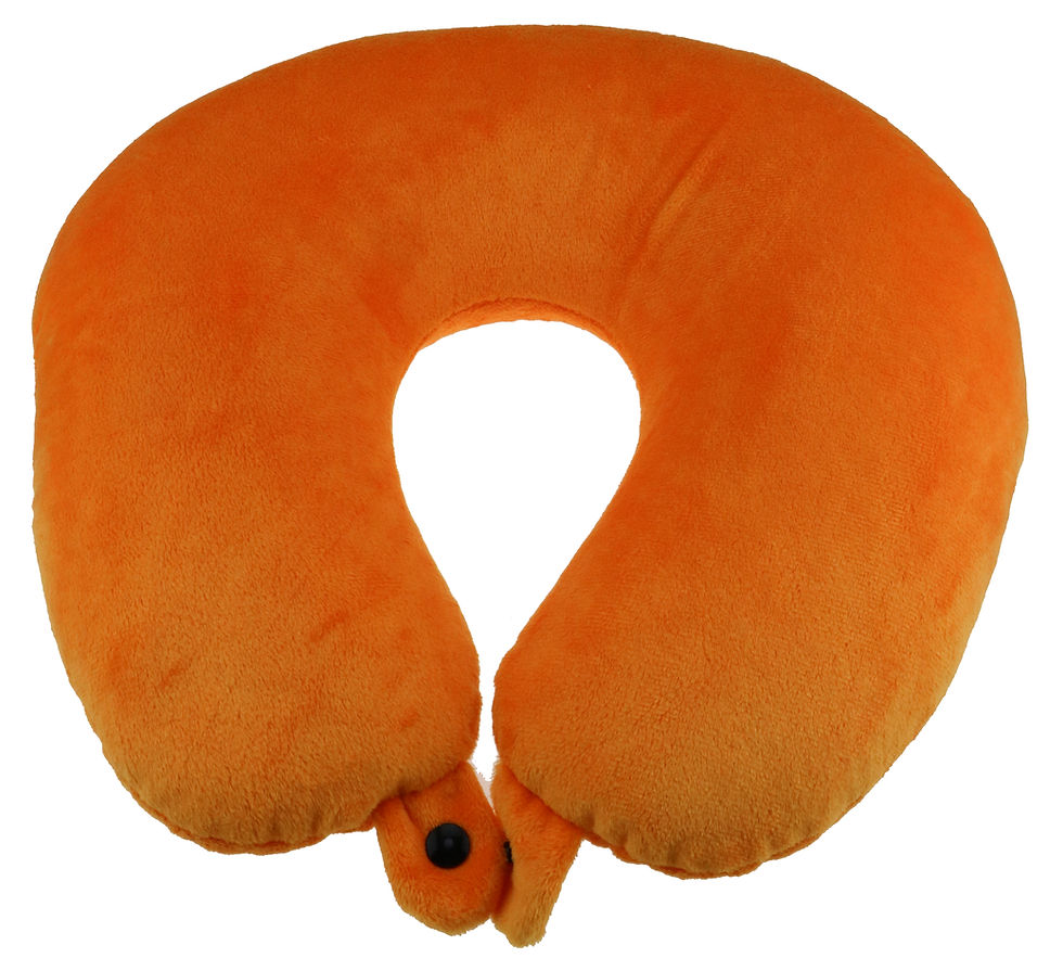 Thumbnail: Football Megaphone Plush and Neck Pillow, 2 In 1 Convertible Promotional Gifts