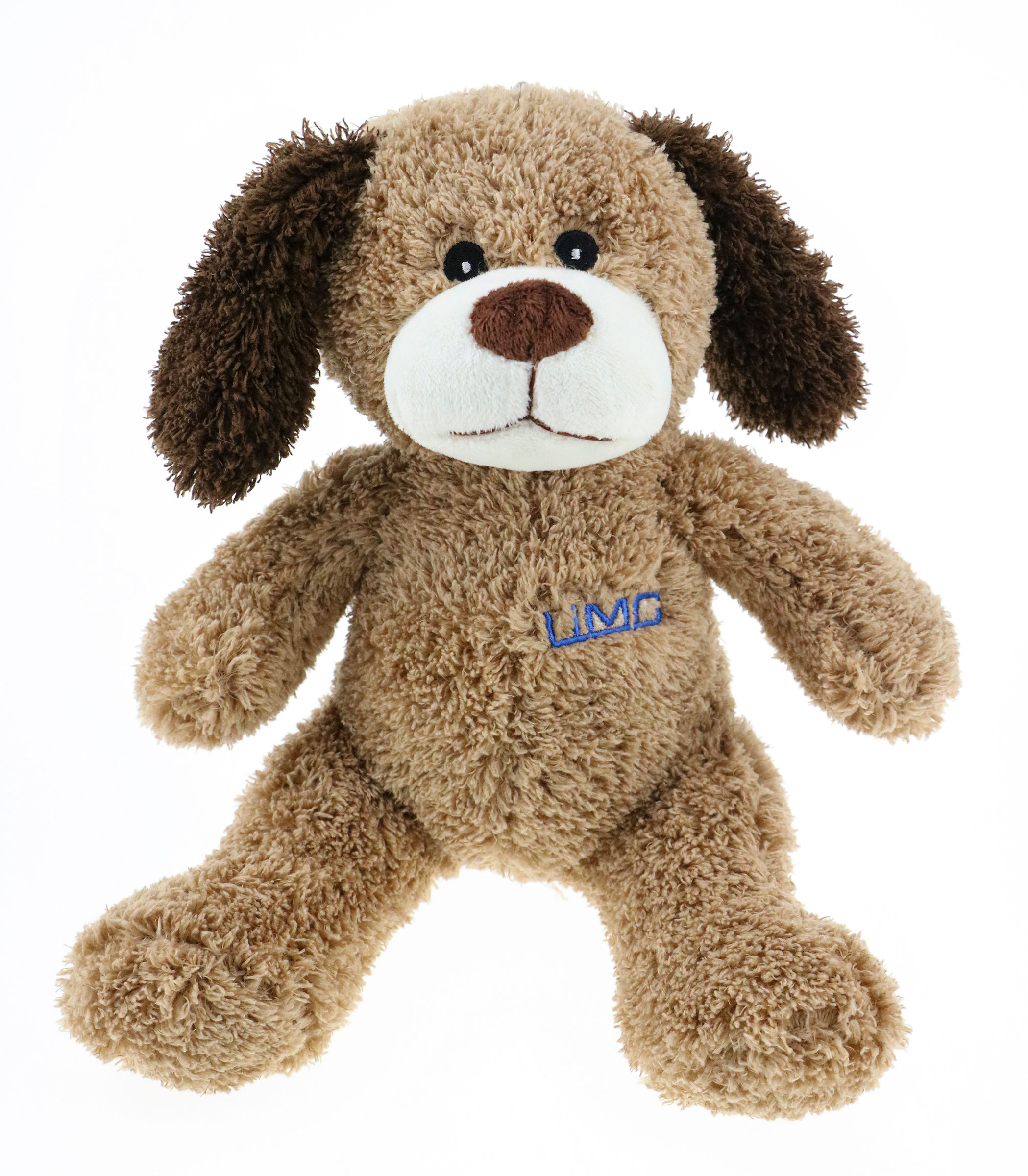 cute puppy mascot for university medical center health system