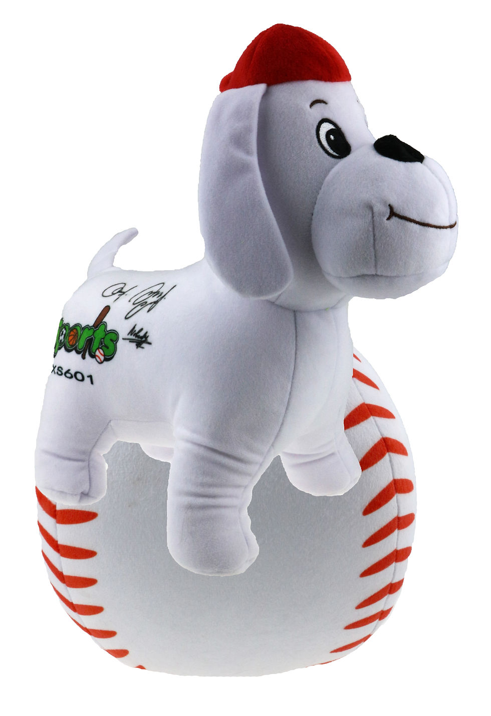 Autograph Dog Plush and Baseball Toy, 2 In 1 Convertible Promotional Gifts