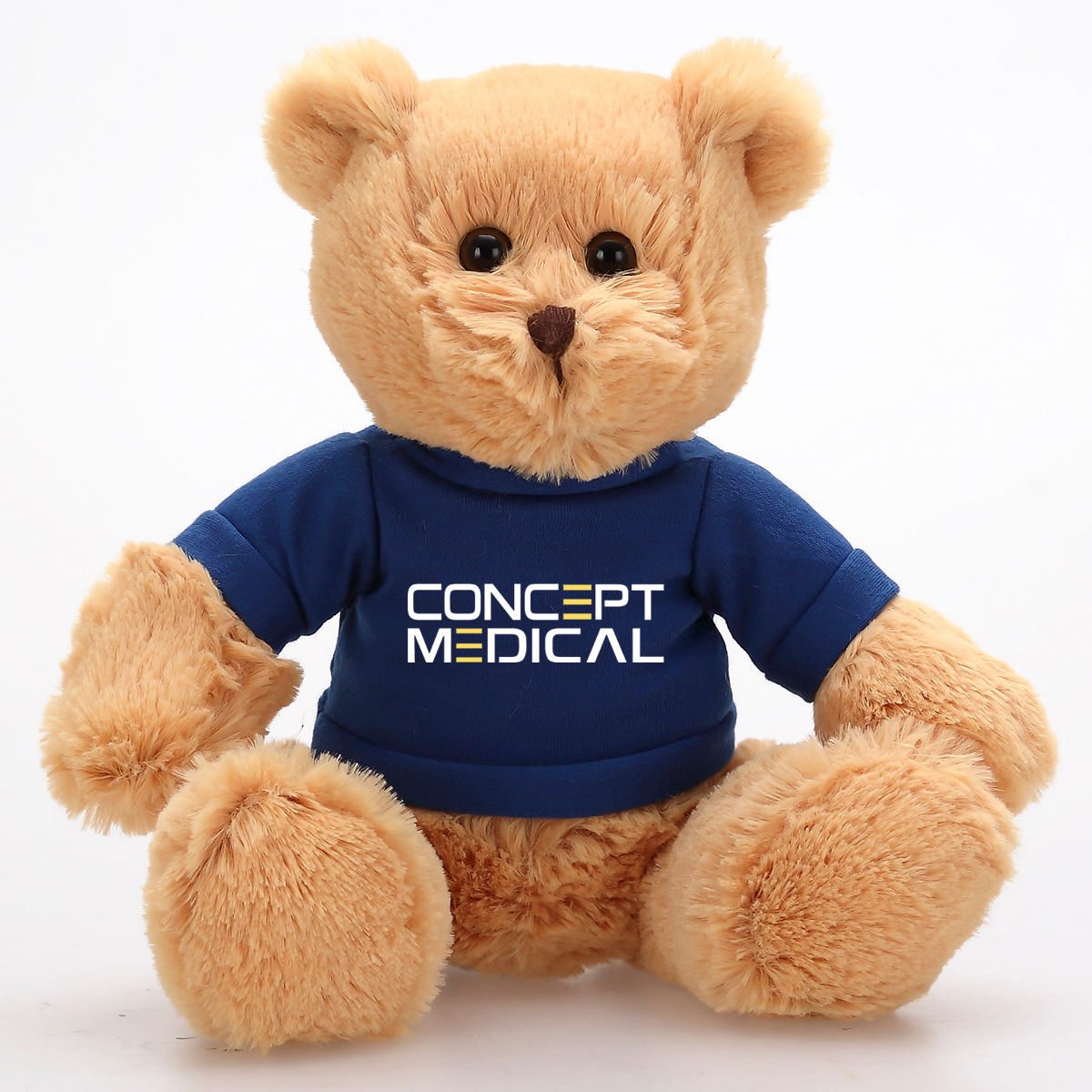 Best Business Gifts for Vanentines-Free Logo-T-shirt Bear Brown Colored Fur