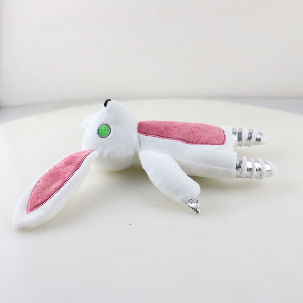 Thumbnail: Custom Bunny Plush , Custom-Made Mascot for Borderlands