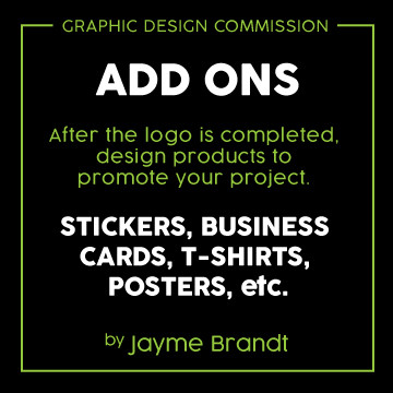 Add Ons - Graphic Design Commission | Tee Rex