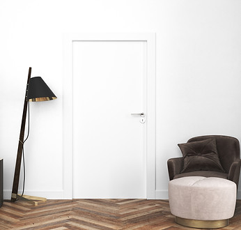 Solid Colour Vinyl Wrap Door