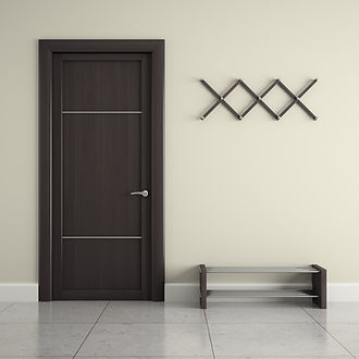 Wood Vinyl Wrap Door