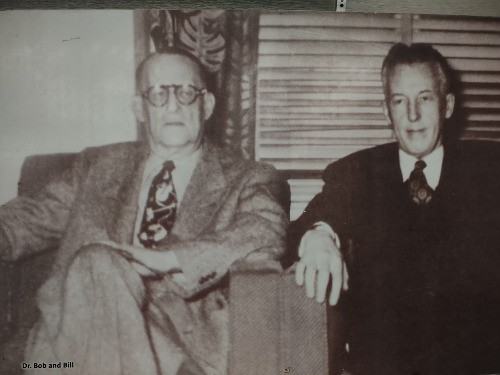 Dr. Bob and Bill Wilson AA