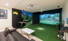 Basement Golf Simulator