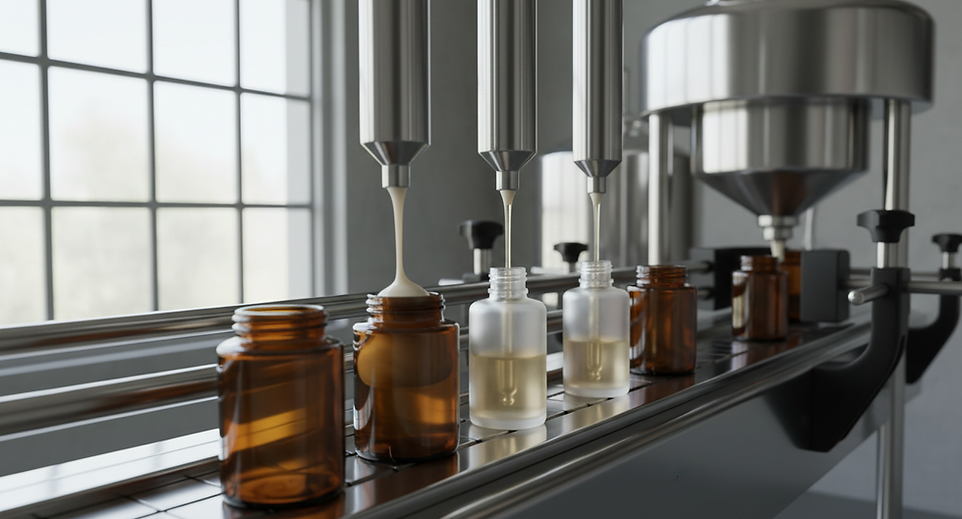 High Precision Cosmetic Manufacturing Tank Filling and Production Line