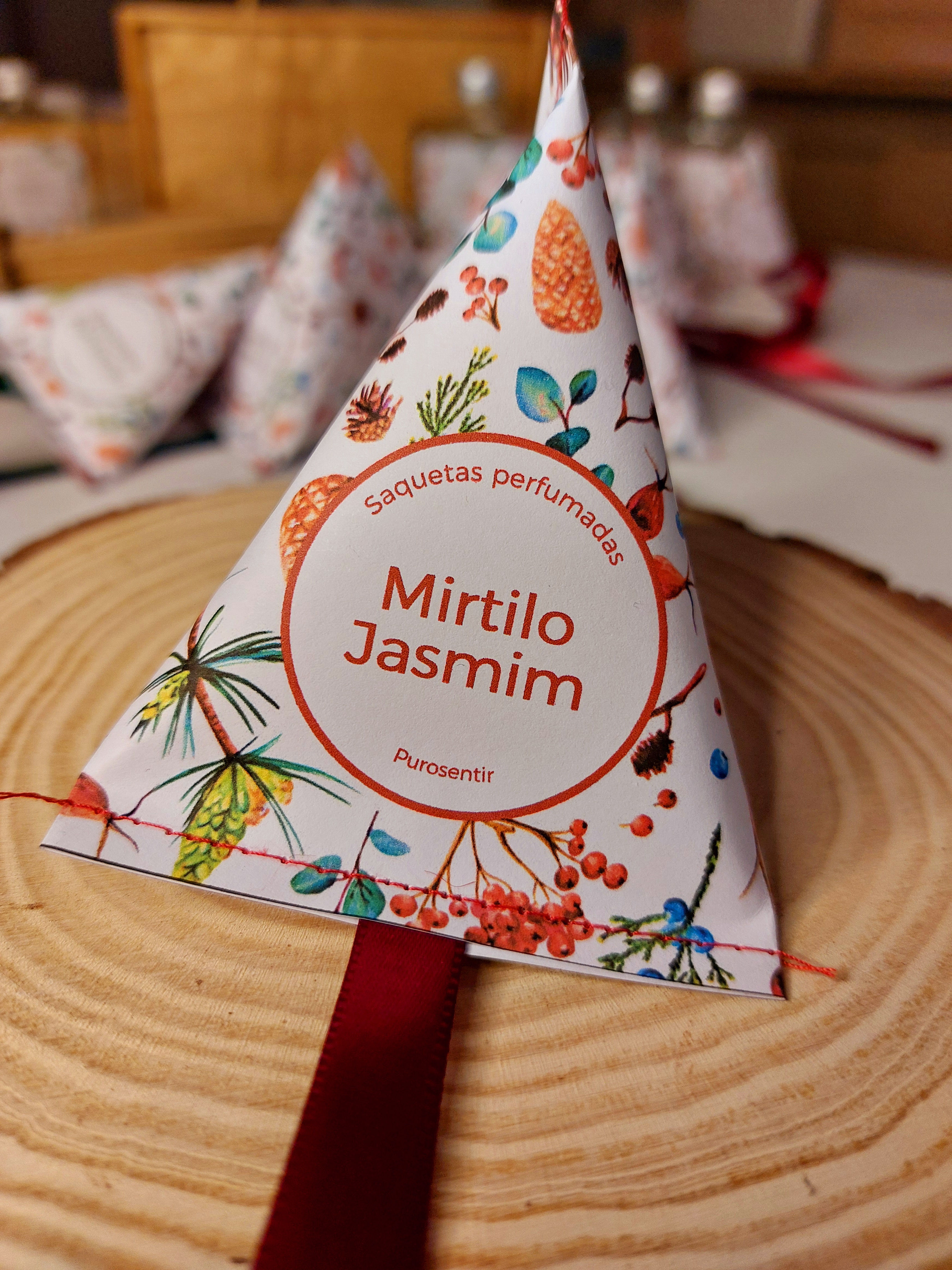 Saqueta Perfumada Mirtilo Jasmim