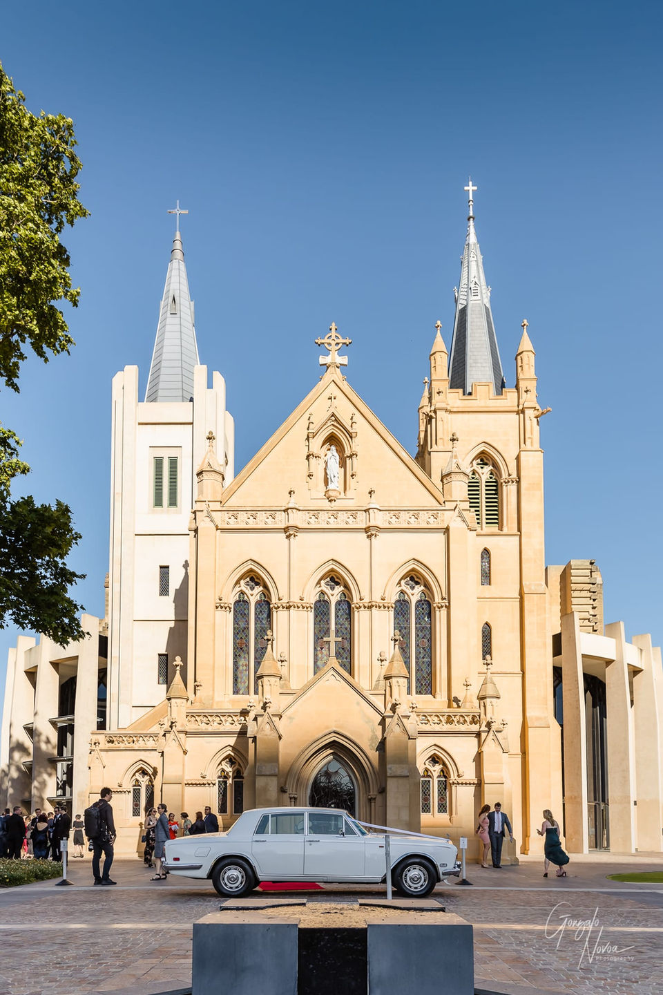 Perth Wedding Photographer, Wedding Ceremony - Gonzalo Novoa Photography at Saint Mary's Cathedral, Perth WA