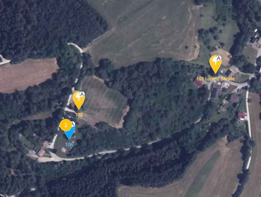 Kartenansicht Sport und Spielplatz Lorenz Bänkle