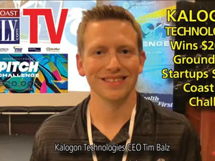 Kalogon Technologies Wins $20,000 Groundswell Startups Space Coast Pitch Challenge
